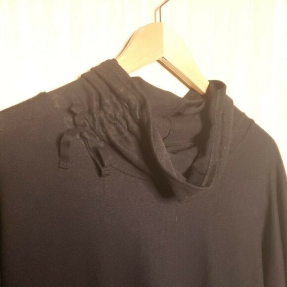 St. John's Bay Womens Black Long Sleeve Cowl Neck Top XXL - Picture 3 of 4